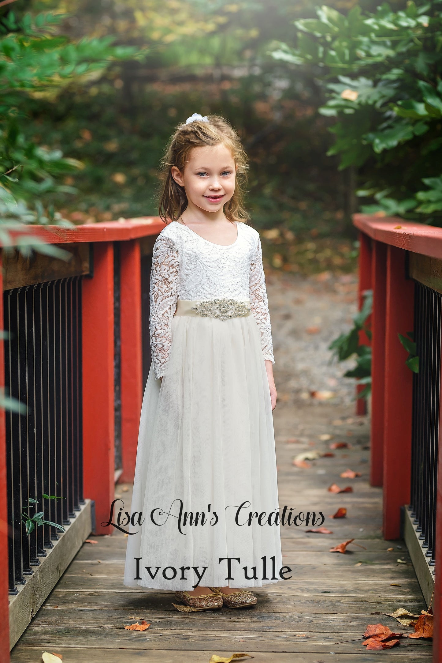 The Tulip - Ivory Dress - Long Sleeve