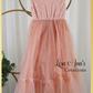 blush Junior bridesmaid dress