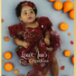 Baby Fall Burgundy Floral Dress