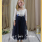Fall flower girl dress