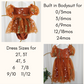 The Fall Wildflower - Girls Floral Dress - White