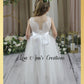 special occasion dress in white