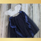 Flower Girl dresses navy tulle dress